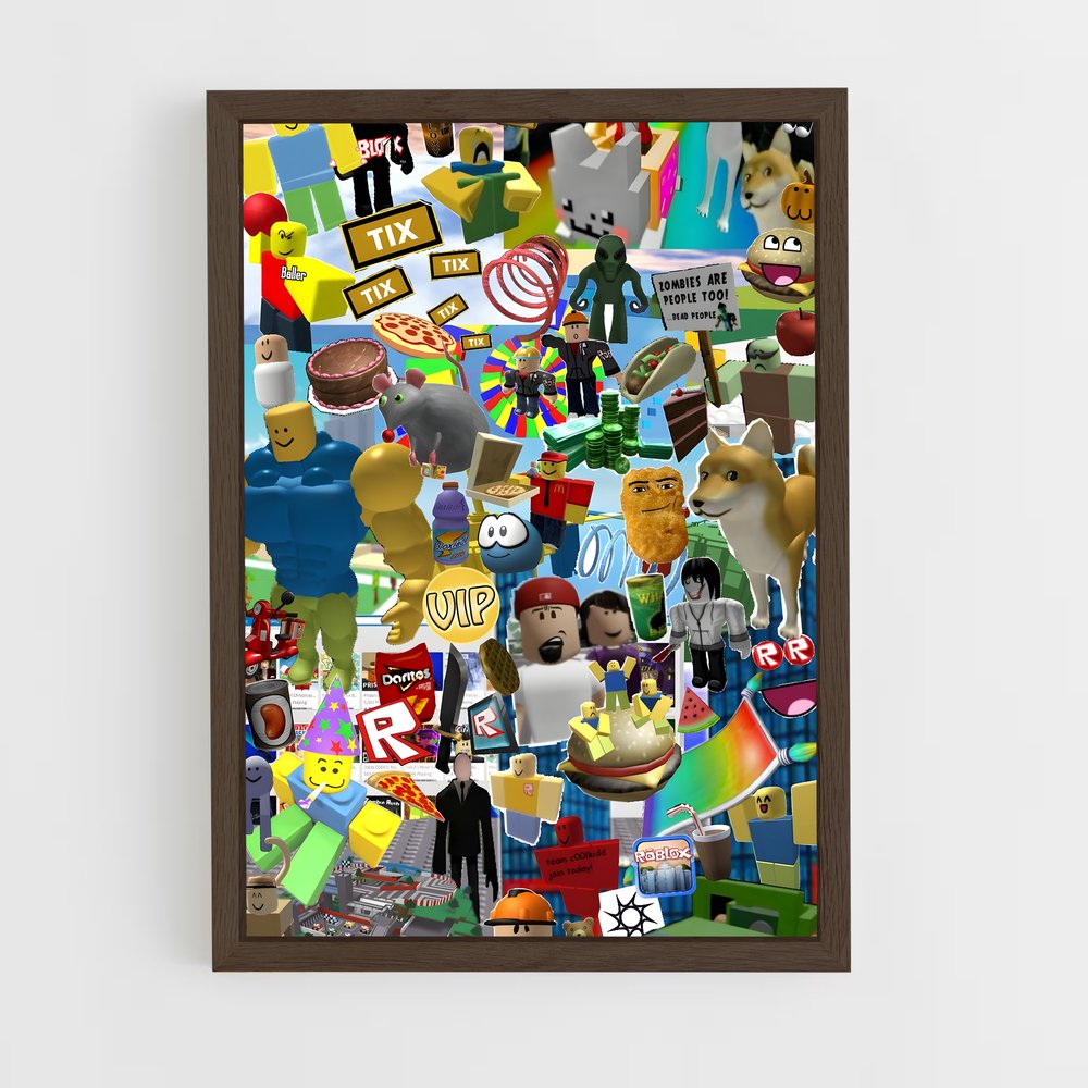 Poster Roblox Adventure (vue 5)