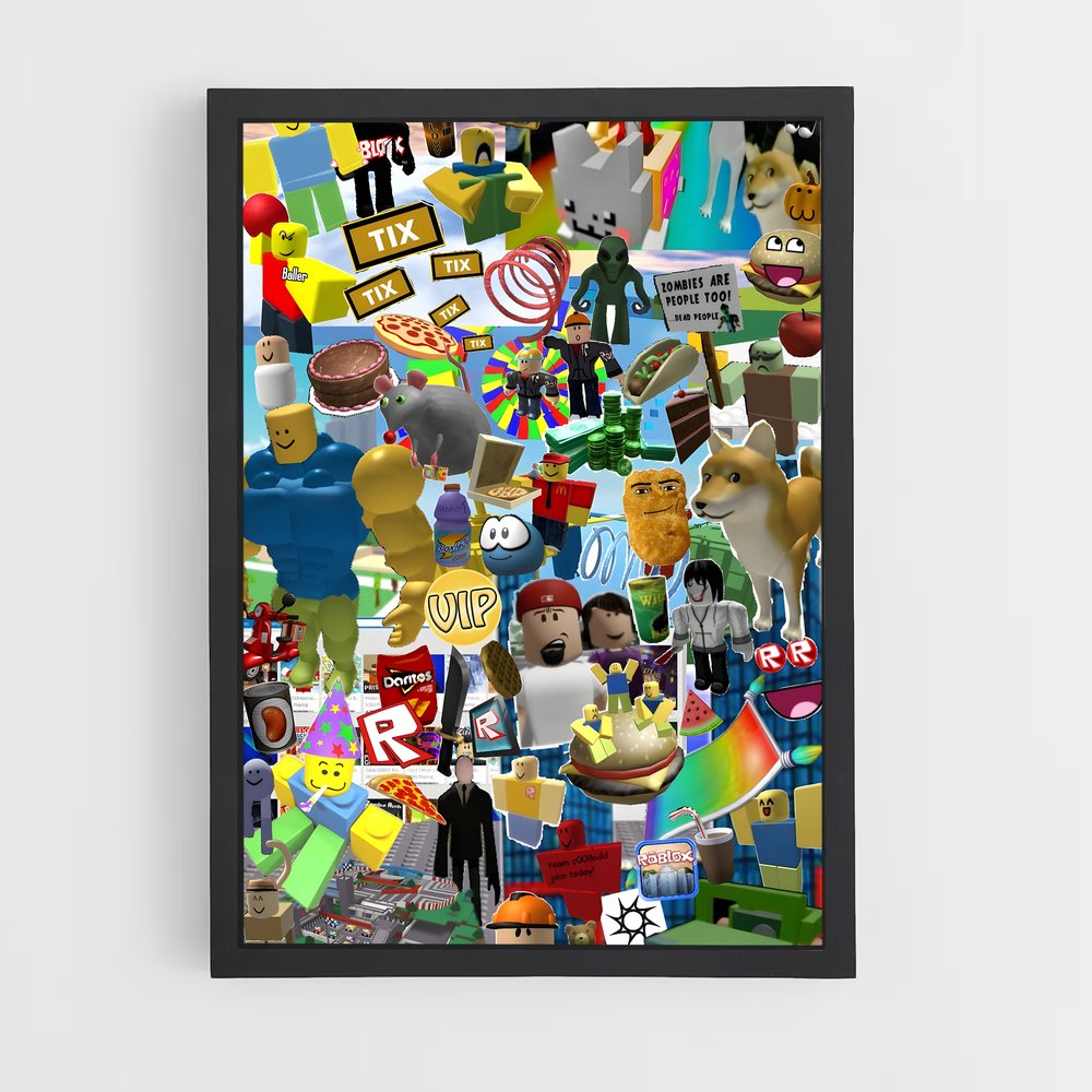 Poster Roblox Adventure (vue 2)