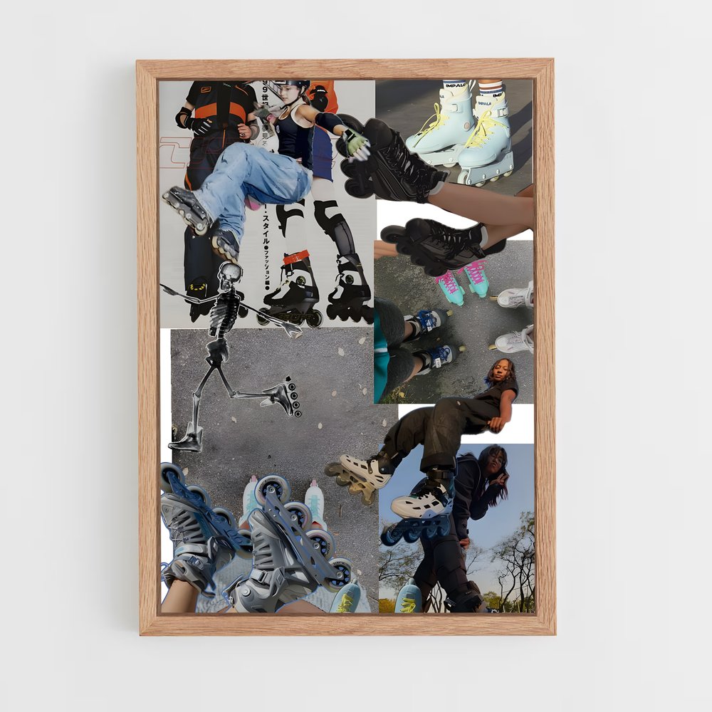 Poster Roller Dance – affiche Rollerblade (vue 4)