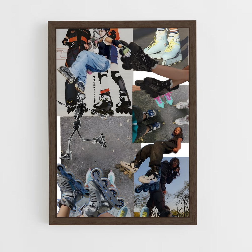 Poster Roller Dance – affiche Rollerblade (vue 5)
