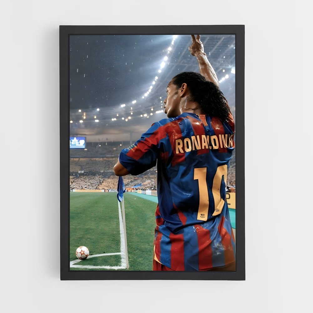 Poster La Fête de Ronaldinho (vue 2)