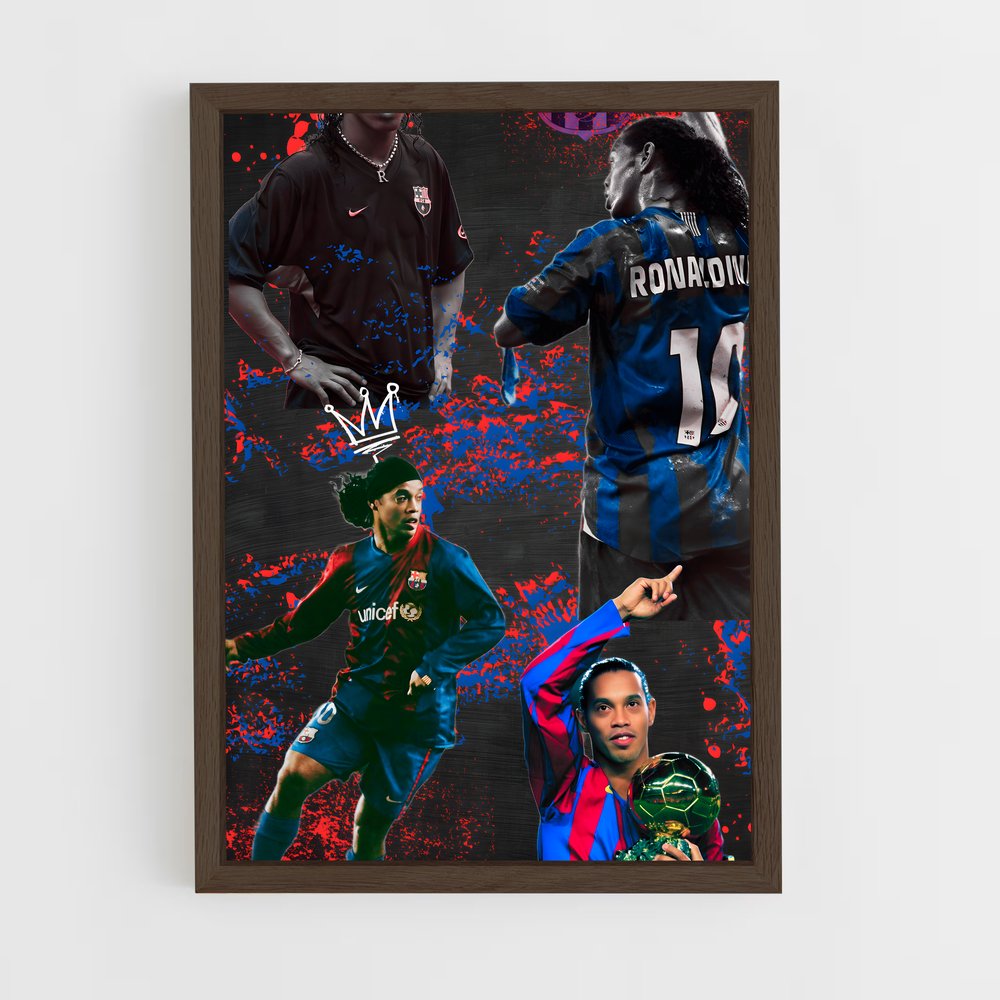 Poster Football Coloré (vue 5)