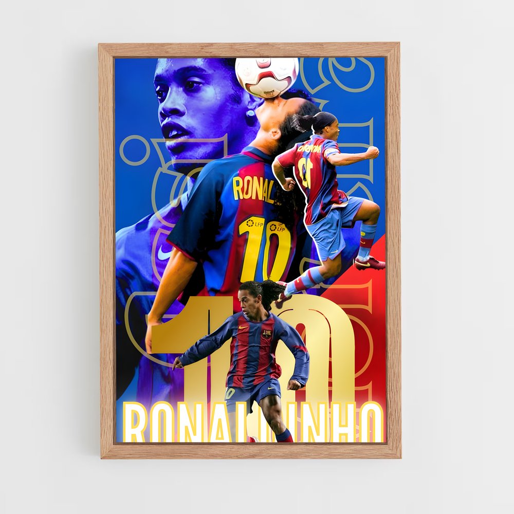 Poster La Magie de Ronaldinho (vue 4)