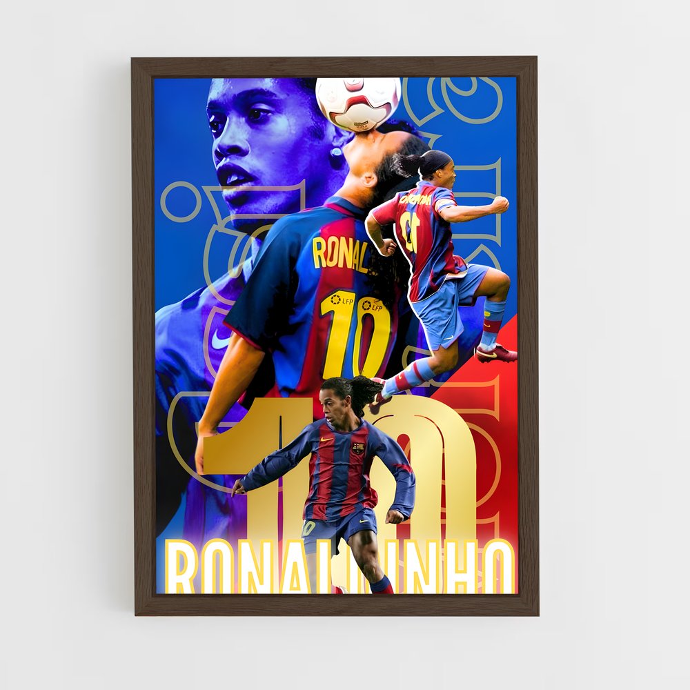 Poster La Magie de Ronaldinho (vue 5)