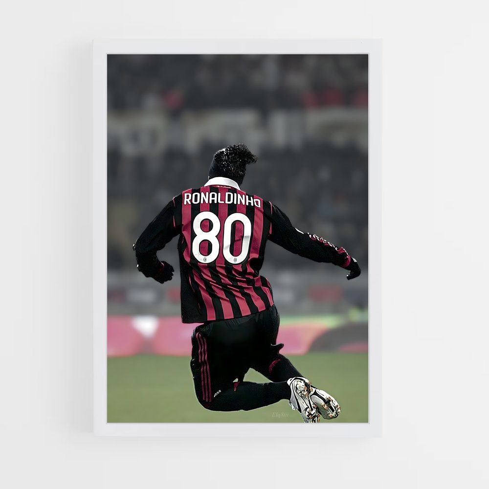 Poster Ronaldinho Votre (vue 3)