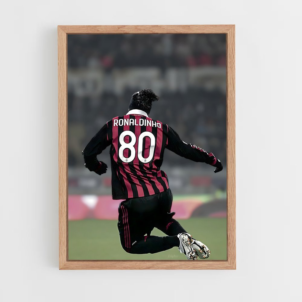 Poster Ronaldinho Votre (vue 4)