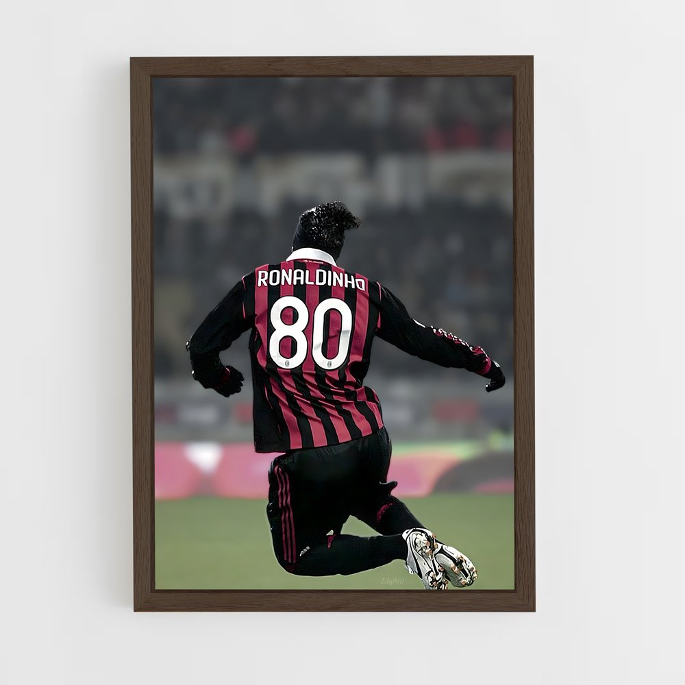 Poster Ronaldinho Votre (vue 5)