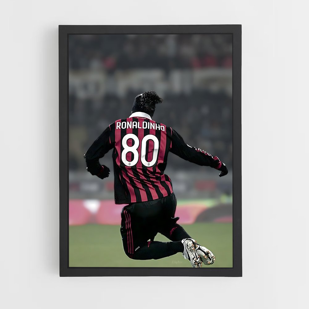 Poster Ronaldinho Votre (vue 2)