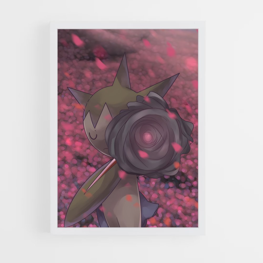Poster L'Aventurière des Fleurs – affiche Pokemon (vue 3)