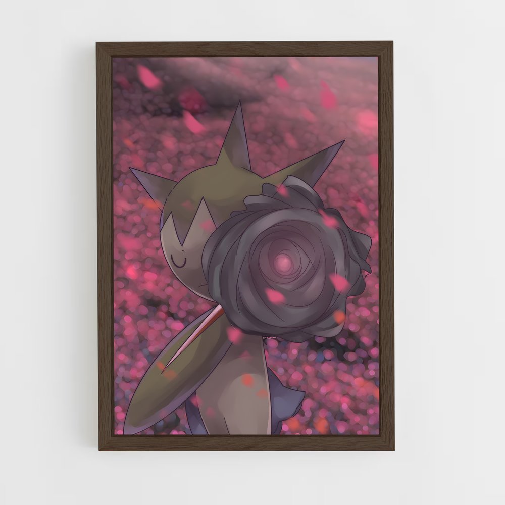 Poster L'Aventurière des Fleurs – affiche Pokemon (vue 5)