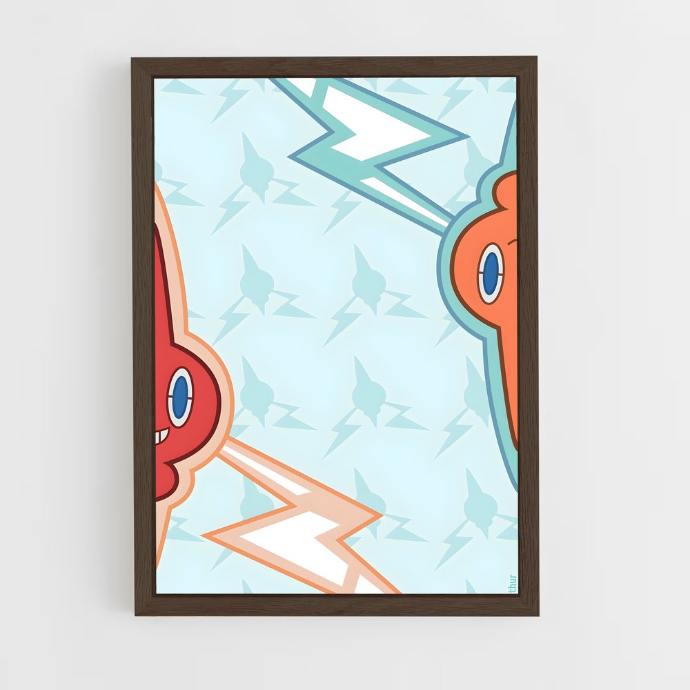 Poster Éclair Fantastique – affiche Pokemon (vue 5)