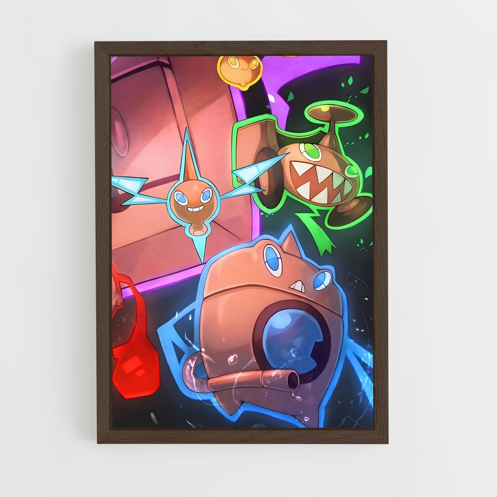 Poster Rotom Zeo – affiche Pokemon (vue 5)