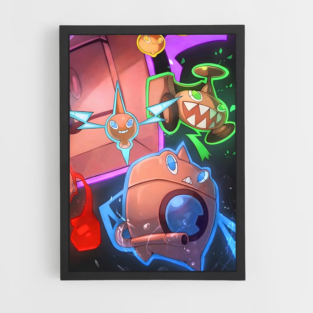 Poster Rotom Zeo – affiche Pokemon (vue 2)