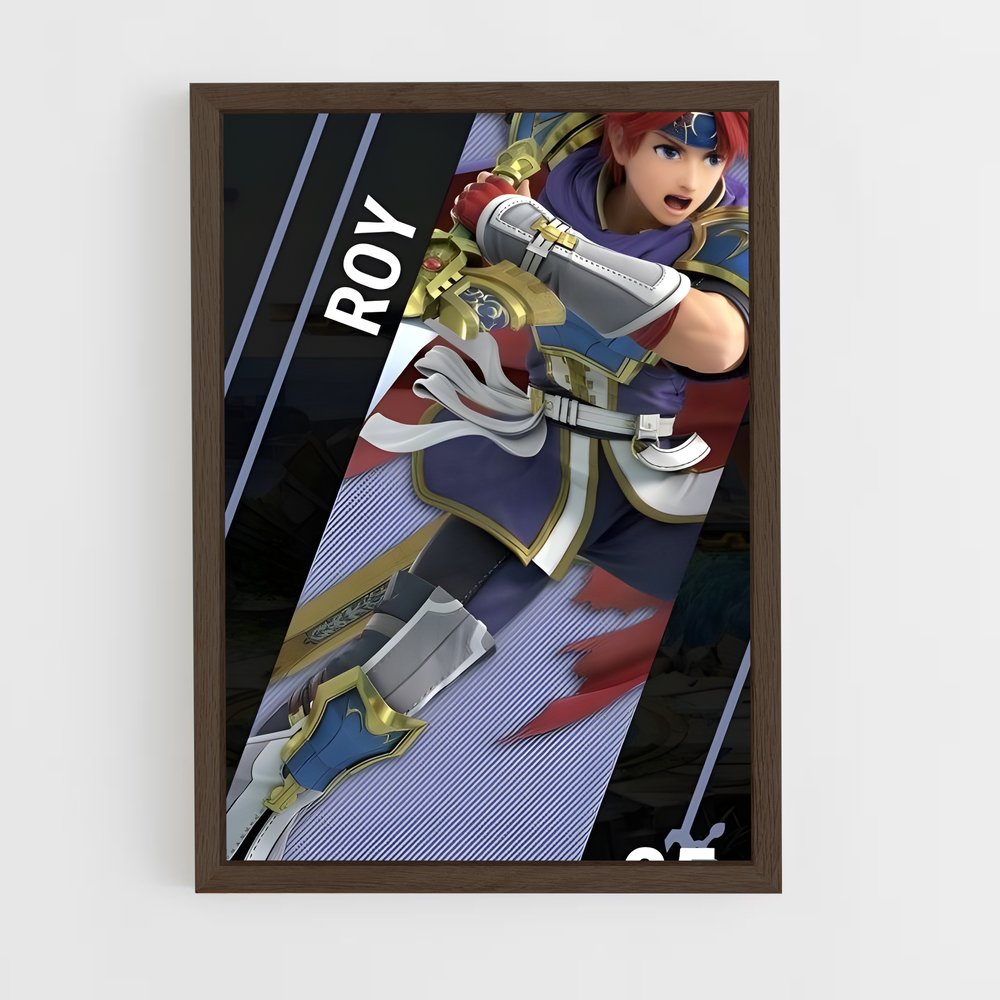 Poster Roy charme – affiche Super Smash Bros (vue 5)