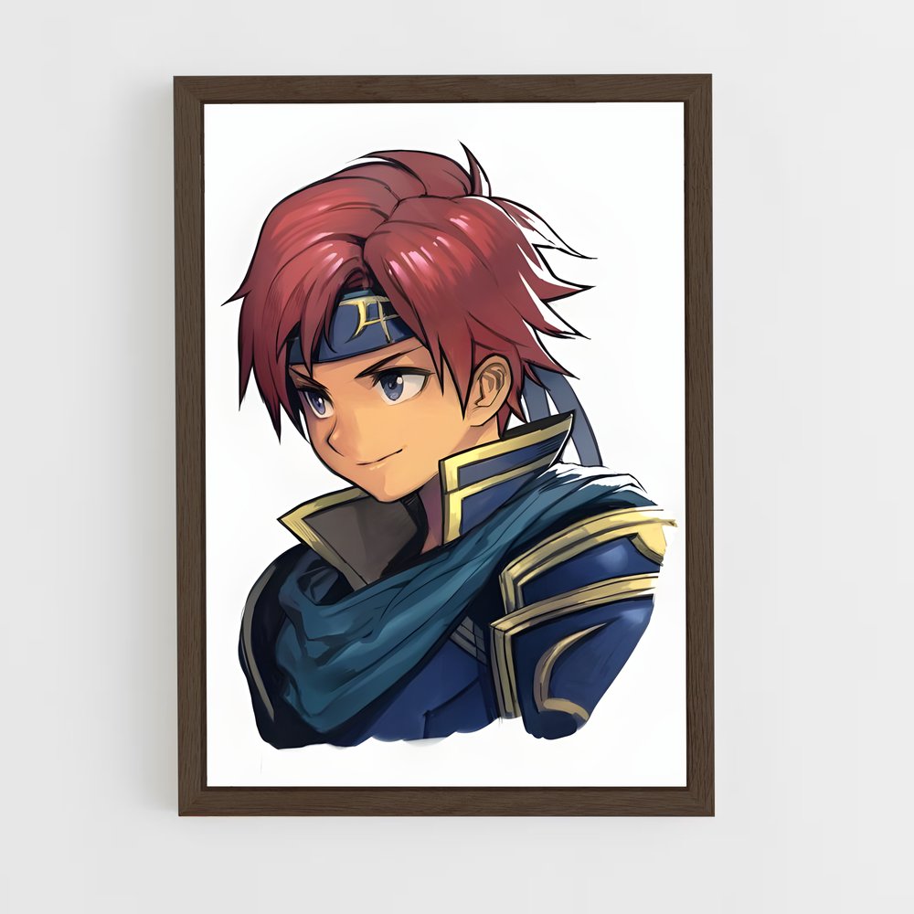 Poster Roy Homme – affiche Super Smash Bros (vue 5)