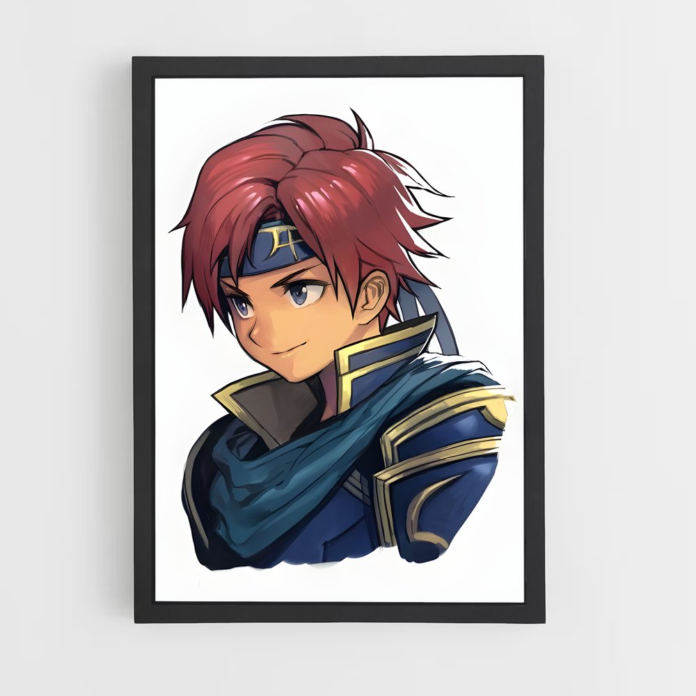 Poster Roy Homme – affiche Super Smash Bros (vue 2)