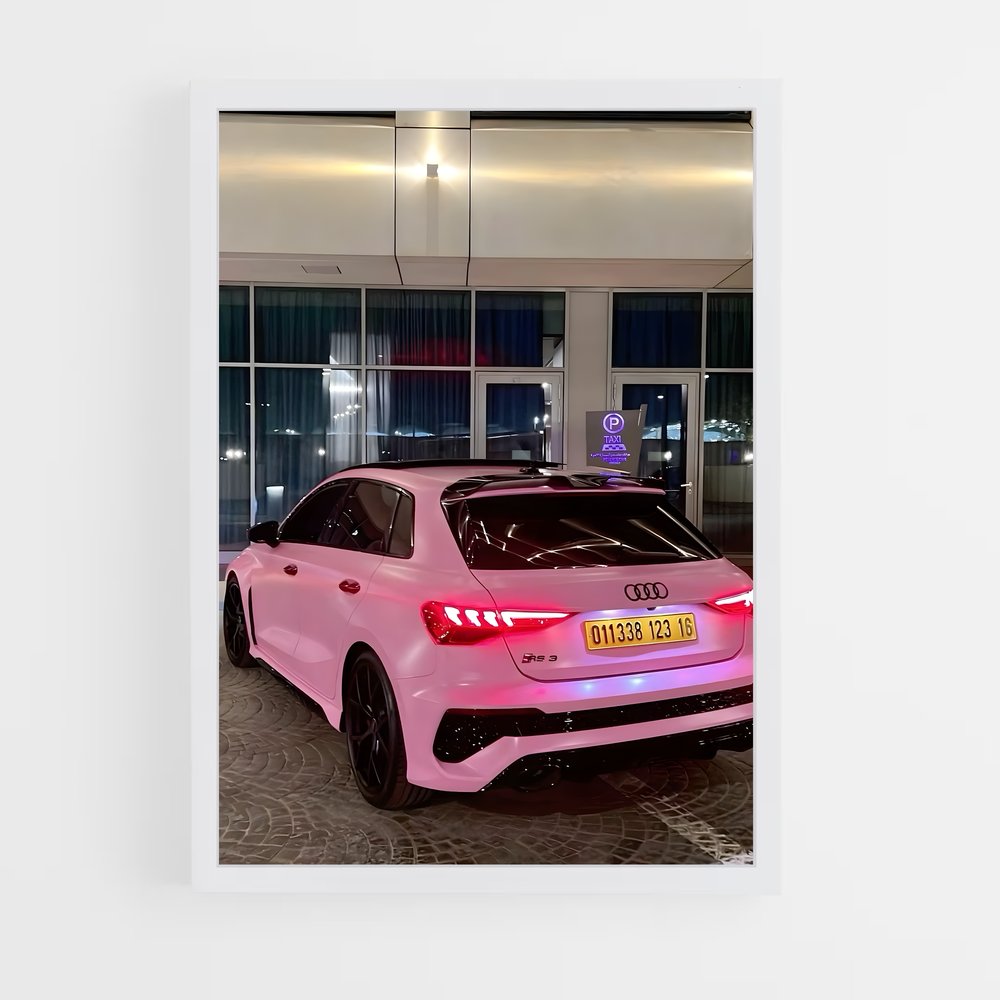 Poster charme ville – affiche Audi (vue 3)
