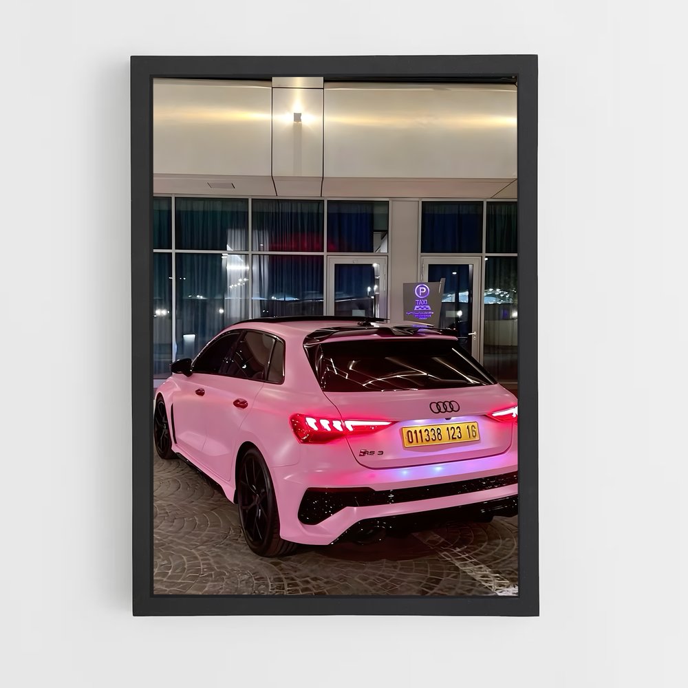Poster charme ville – affiche Audi (vue 2)