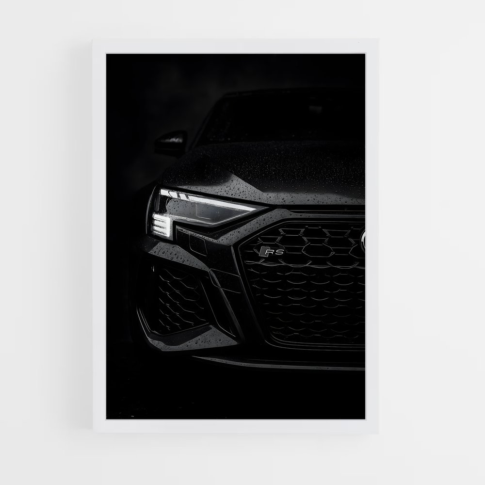 Poster Silent Night Drive – affiche Audi (vue 3)