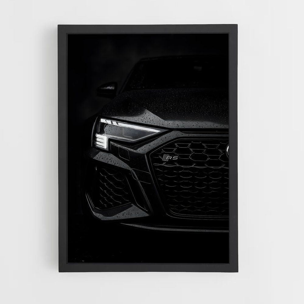 Poster Silent Night Drive – affiche Audi (vue 2)
