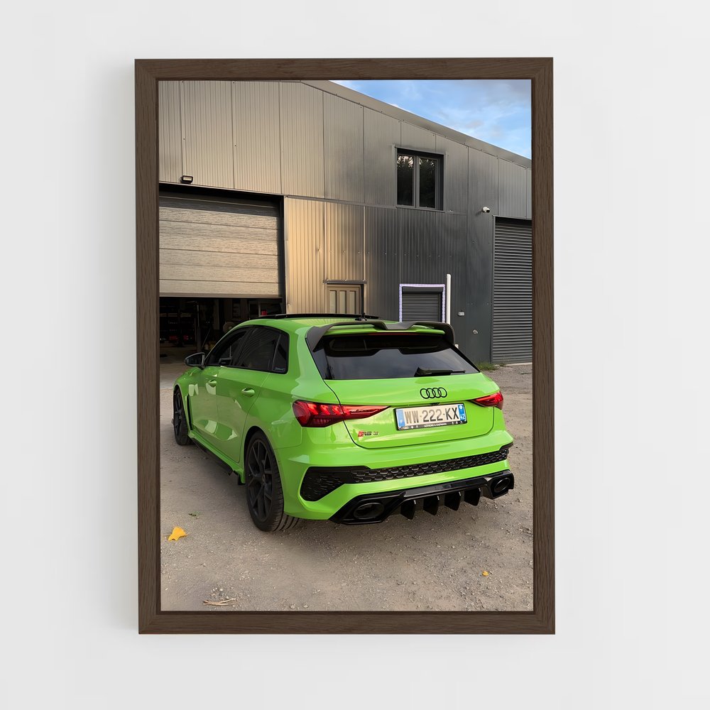 Poster Audi RS3 Legend (vue 5)