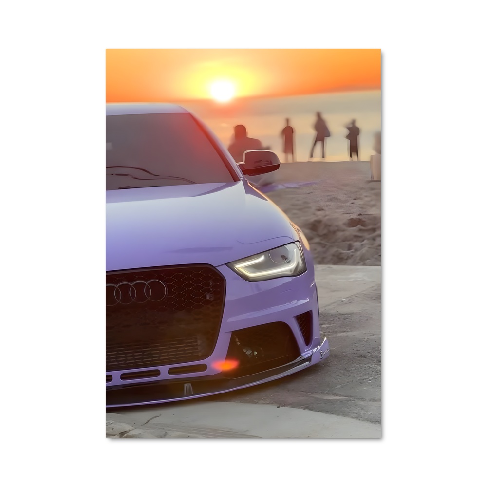 Poster coucher soleil