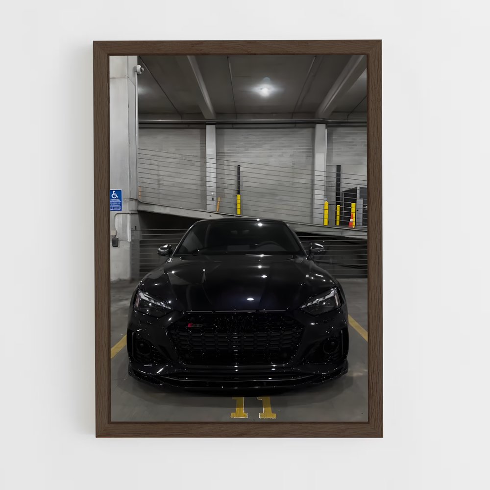 Poster Vitesse élégance atelier – affiche Audi (vue 5)