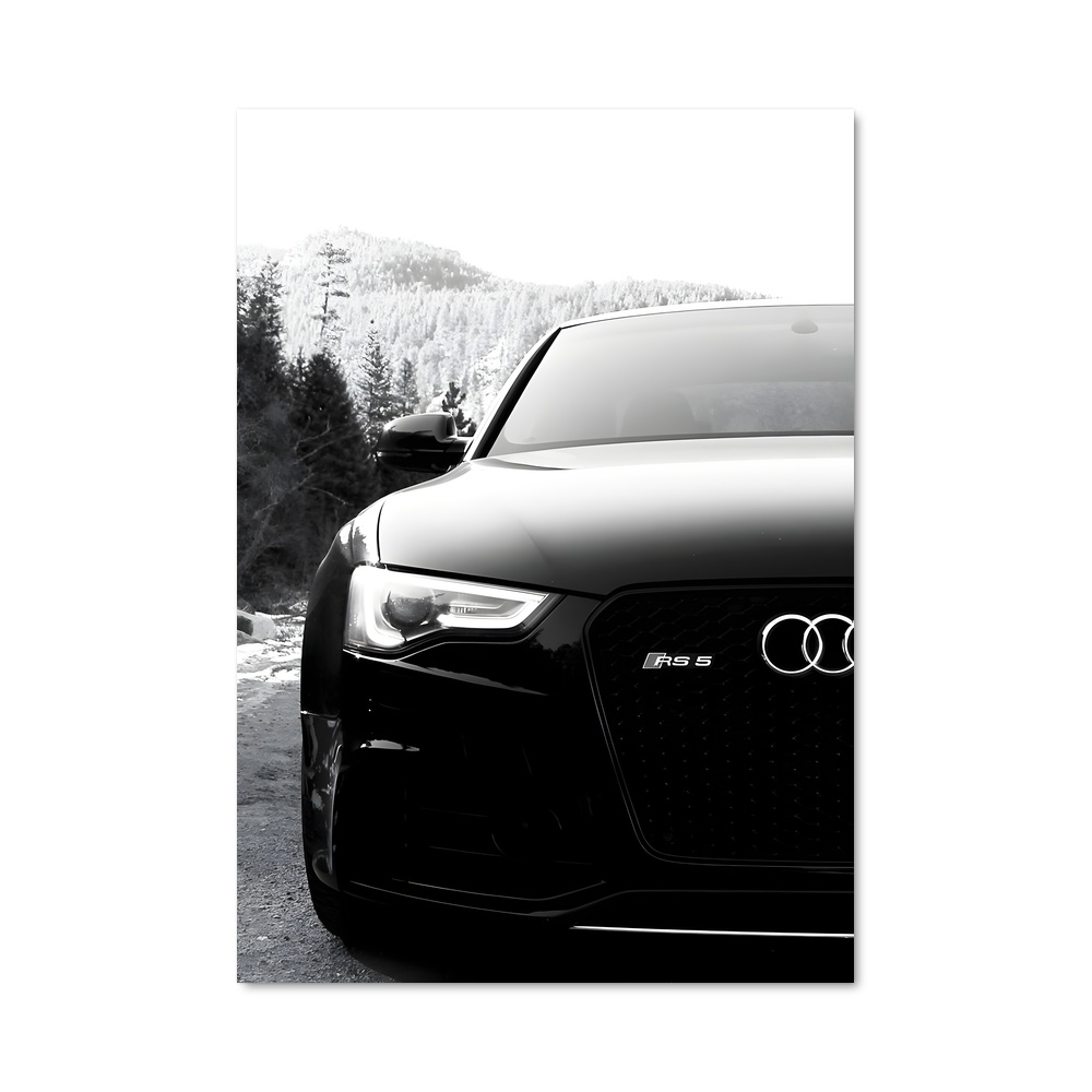 Poster Audi Noir