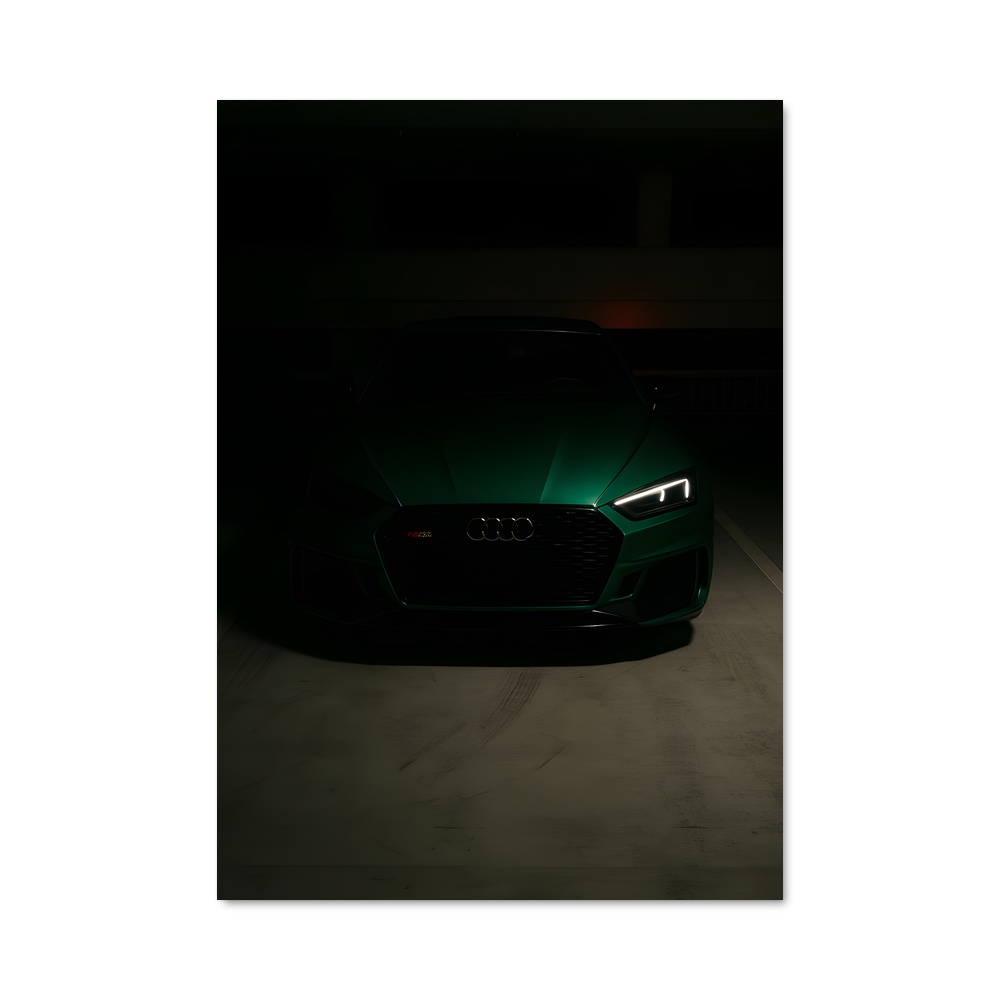 Poster Audi Vert