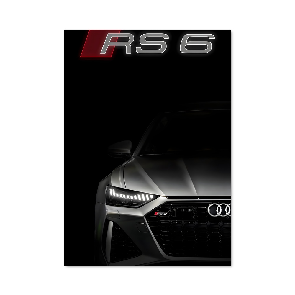 Poster RS6: La Légende Moderne