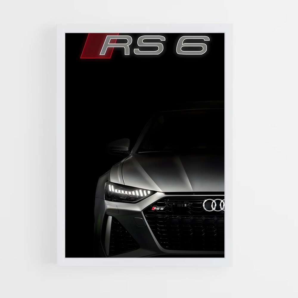 Poster RS6: La Légende Moderne – affiche Audi (vue 3)