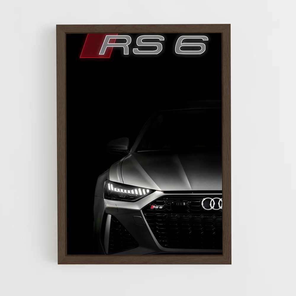 Poster RS6: La Légende Moderne – affiche Audi (vue 5)
