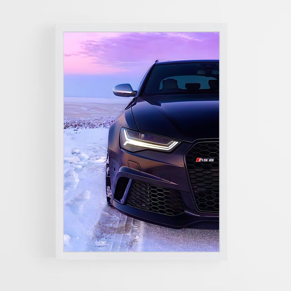 Poster beauté brute – affiche Audi (vue 3)