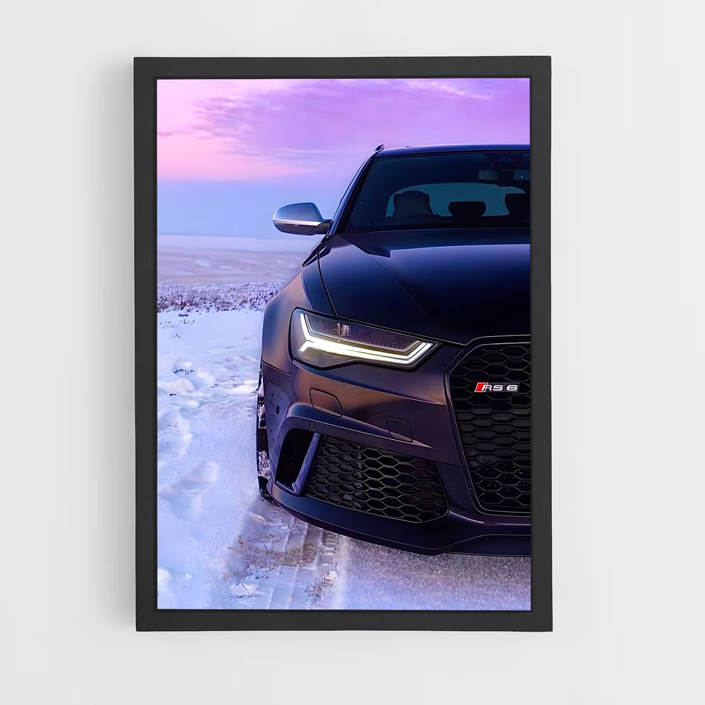 Poster beauté brute – affiche Audi (vue 2)