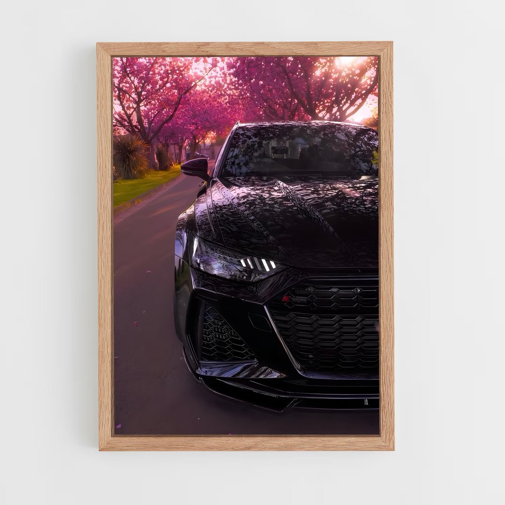Poster Fleur de Route – affiche Audi (vue 4)