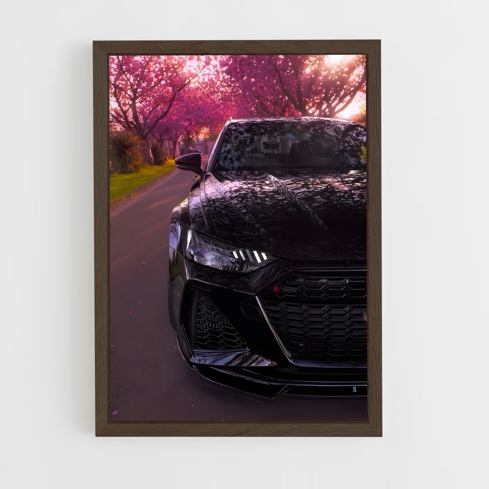 Poster Fleur de Route – affiche Audi (vue 5)