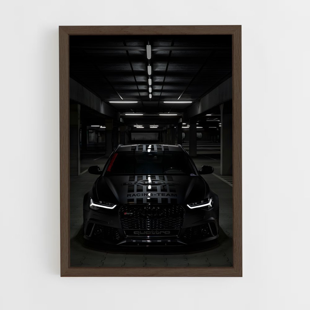 Poster Audace Noire – affiche Audi (vue 5)
