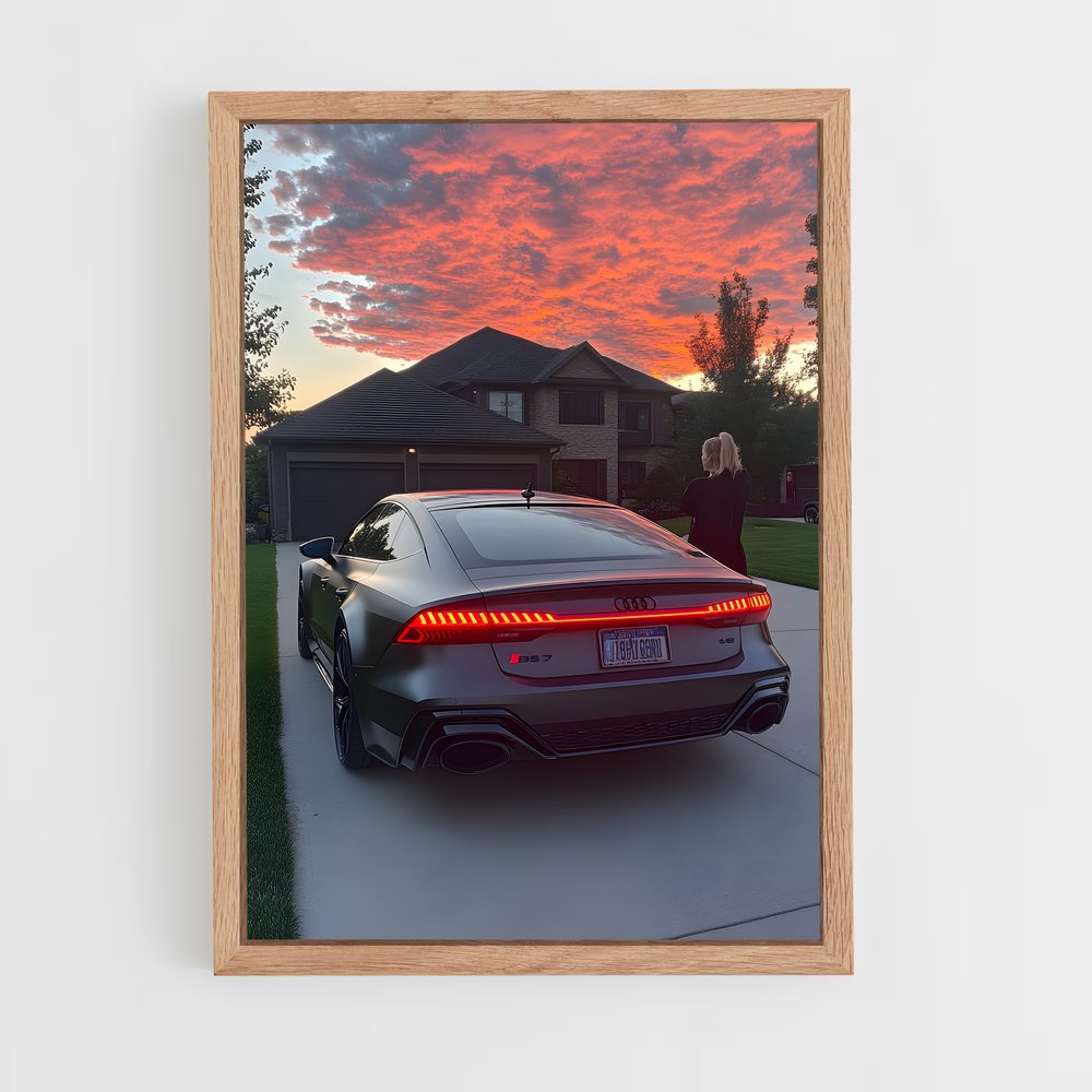 Poster Route Épique – affiche Audi (vue 4)
