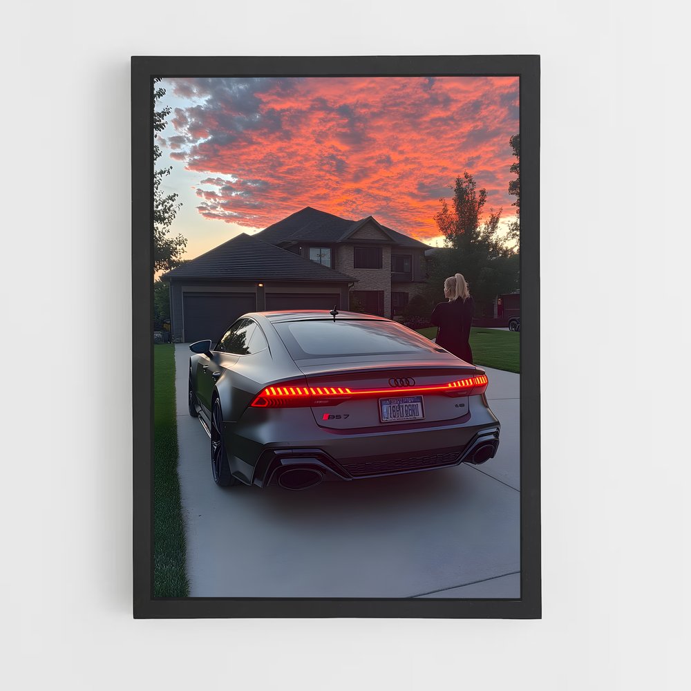 Poster Route Épique – affiche Audi (vue 2)