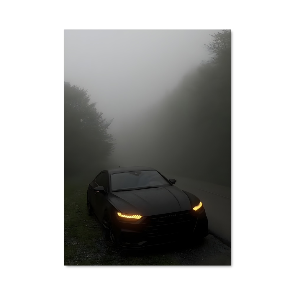 Poster Brume et Vitesse
