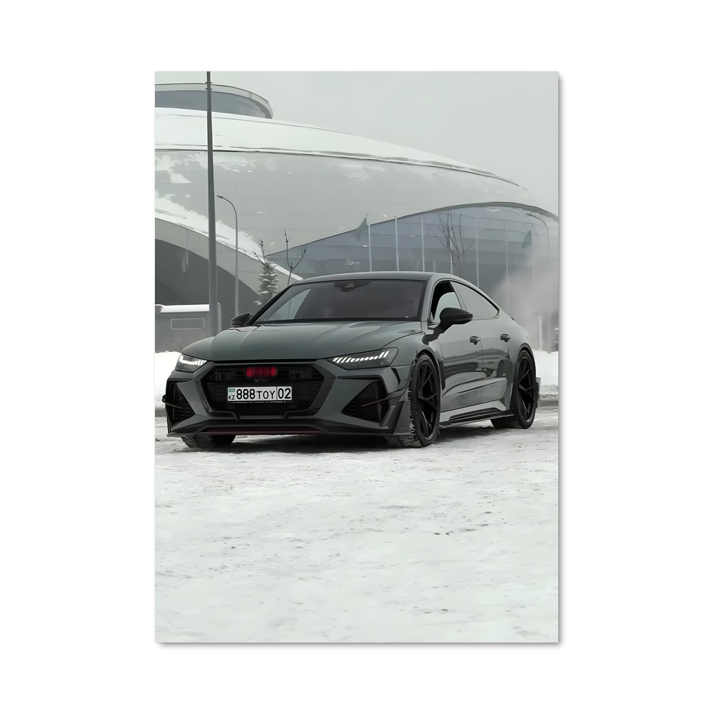 Poster Audi Hivernale