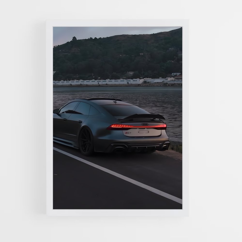 Poster L'Auto du Futur – affiche Audi (vue 3)