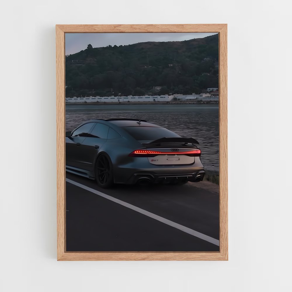 Poster L'Auto du Futur – affiche Audi (vue 4)