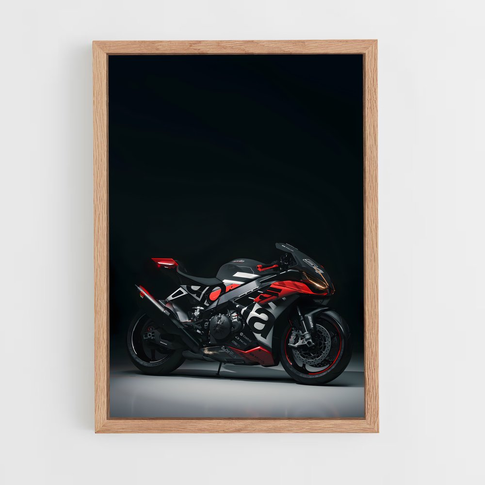 Poster Nocturne Vitesse – affiche Aprilia (vue 4)