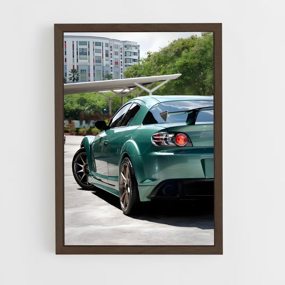 Poster vitesse sophistication – affiche Mazda (vue 5)