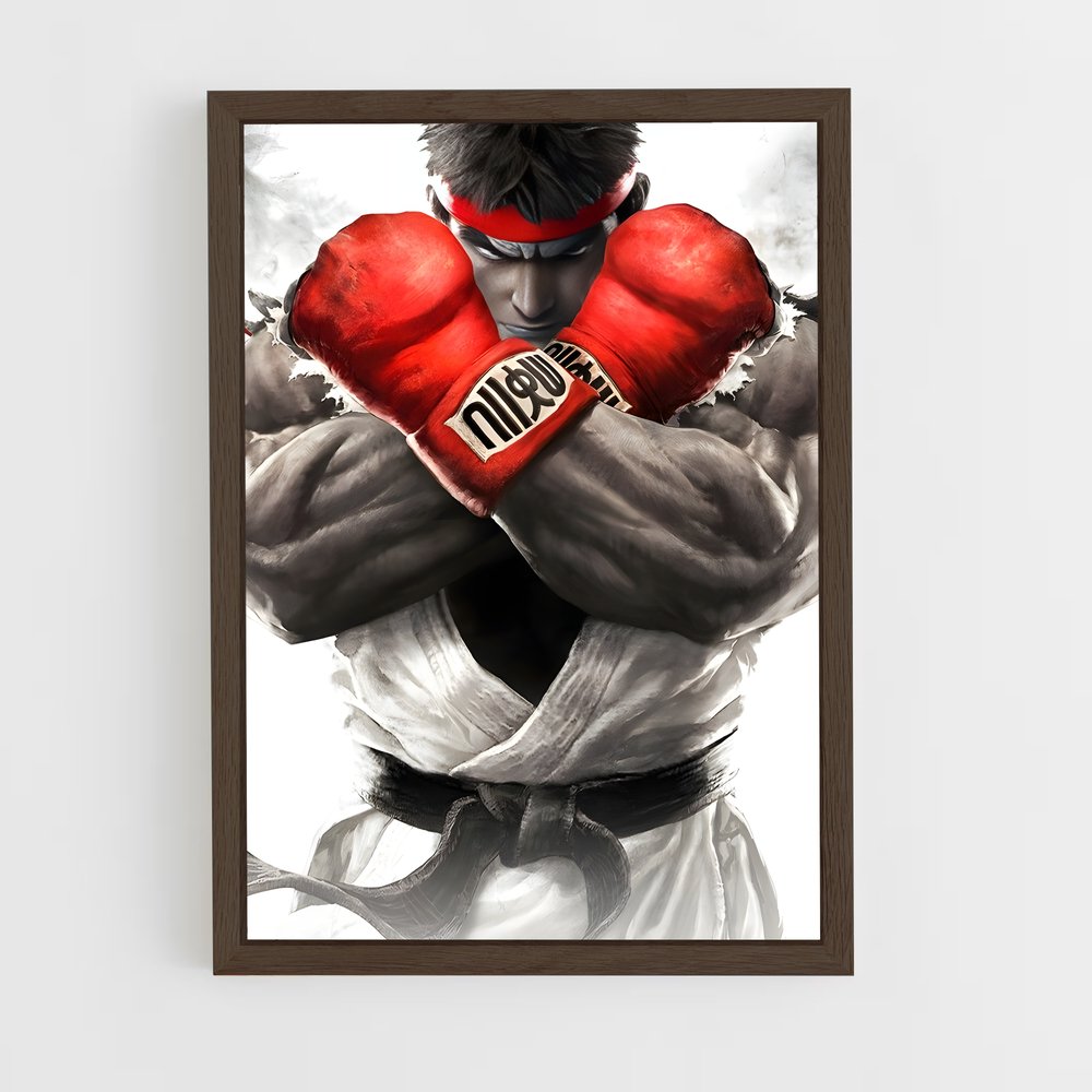 Poster Hadouken Master – affiche Street Fighter (vue 5)