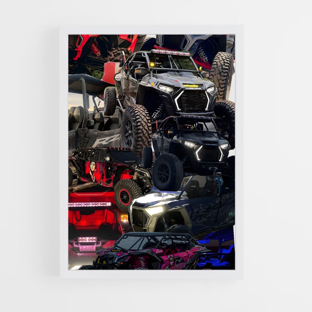 Poster colorées roues – affiche Alfa Romeo (vue 3)