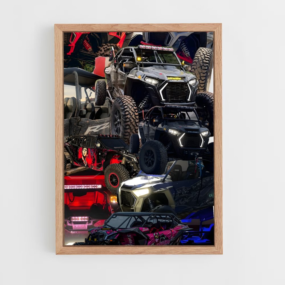 Poster colorées roues – affiche Alfa Romeo (vue 4)