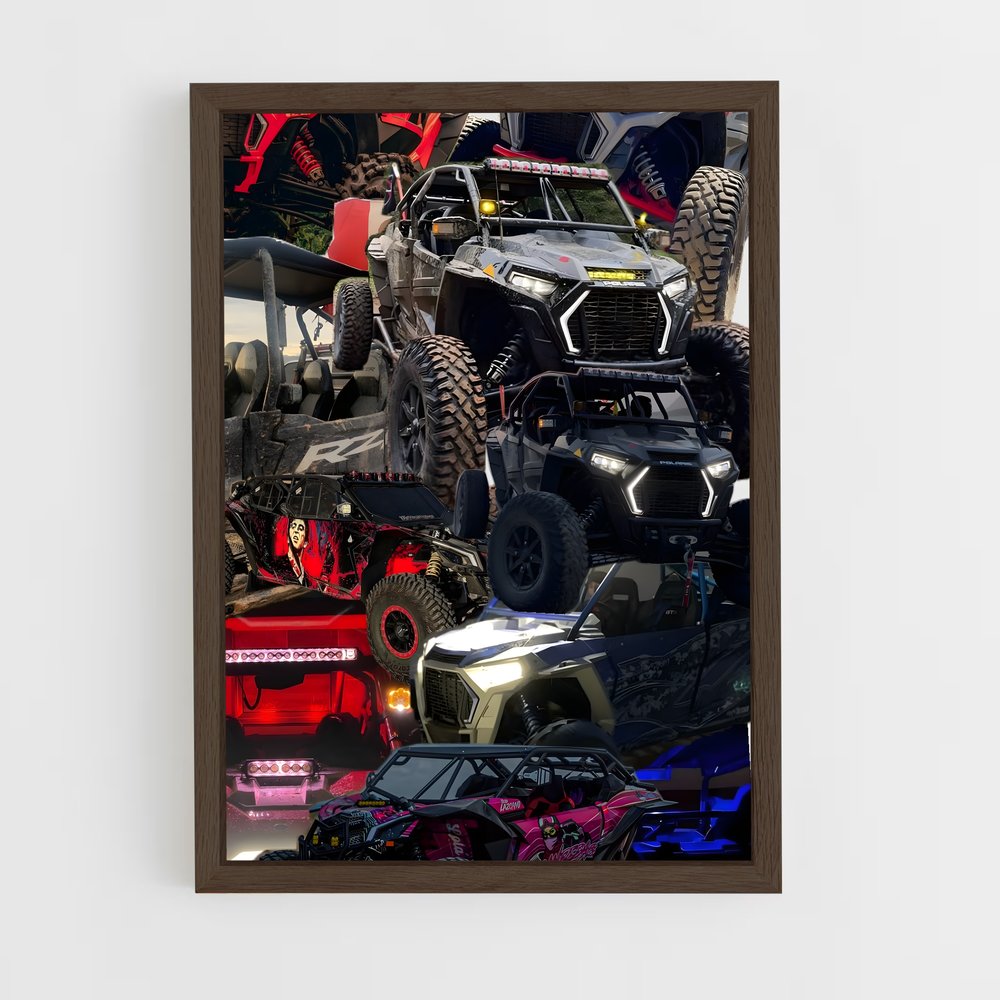 Poster colorées roues – affiche Alfa Romeo (vue 5)