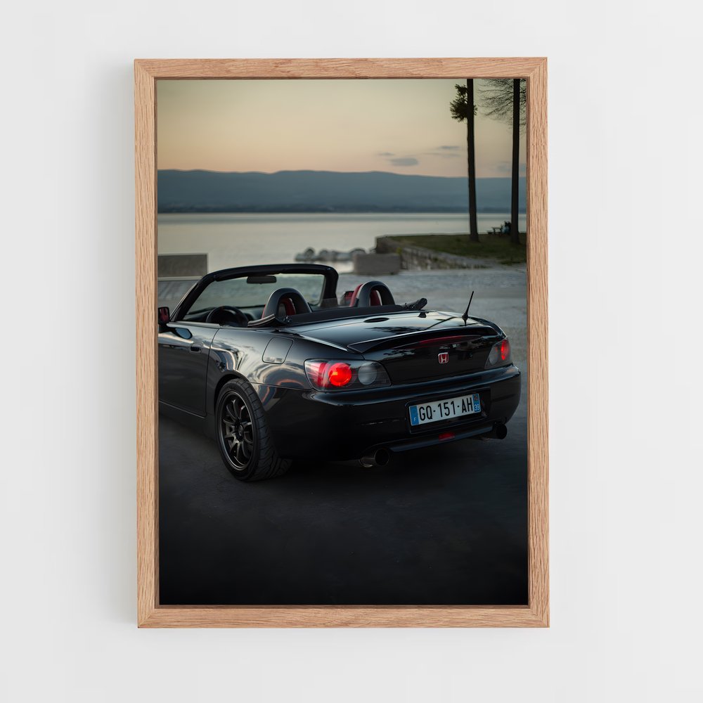 Poster puissance de roues – affiche Honda (vue 4)